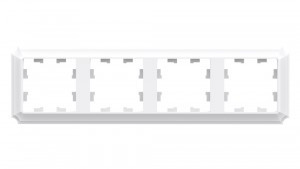 Systeme Electric AtlasDesign ANTIQUE рамка СУ 4 мест. БАЗАЛЬТ ATN101404 (5!)