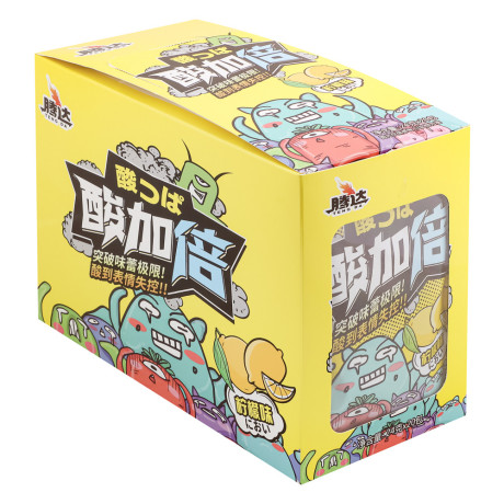 Конфеты супер кислые лимон Монстрики 24 гр