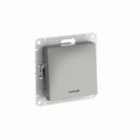 Systeme Electric ATLASDESIGN мех. выкл. СУ 1 кл. (инд.),10А (автоклеммы)сТАЛЬ ATN000913S (5!)