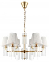 Rivoli люстра Lilith 1039-306 6хE27 40W французское золото , белый 660х660х870 54947