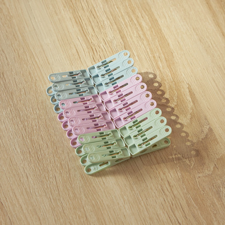 Набор прищепок тм VETTA, пластик, 3 цвета, 20шт