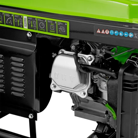 Генератор бензиновый БС-3500, 3.2 кВт, 230В, четырехтактный, 15 л, ручной стартер Сибртех