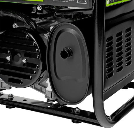 Генератор бензиновый БС-3500, 3.2 кВт, 230В, четырехтактный, 15 л, ручной стартер Сибртех