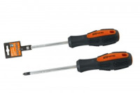 TDM Алмаз отвертка (+) CR-V тип PH0x100, ручка 2-х компонентная, магнит (12!) SQ1006-1102