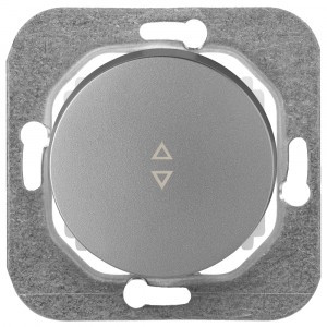 Bylectrica РЕТРО ПРОВАНС мех. выкл. 1 кл. проходной, СУ (С610-3361 серебро)