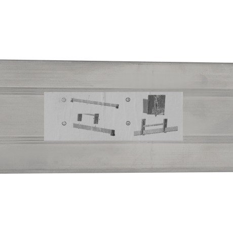 Лестница, 3 х 13 ступеней, алюминиевая, трехсекционная, Сибртех