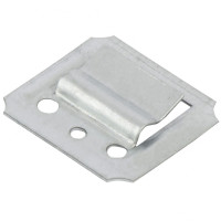 Кляймер №1, оцинкованный с гвоздями, 100 шт Сибртех