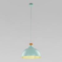 TK Lighting св-к подвес. 1x15W 340х340х1700 металл голубой Cap 5901