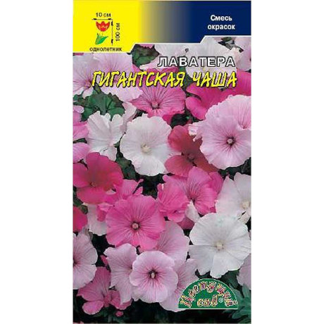 Лаватера Гигантская чаша смесь ЦветСад Ц