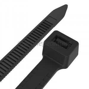 REXANT хомут нейлоновый, тройной замок 300 x 4,8 мм, черная (упак. 100 шт) (10!) 67-1302