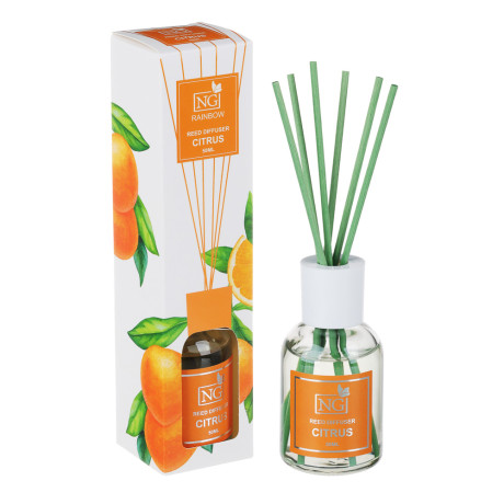 NEW GALAXY Диффузор Rainbow, 50 мл, (бабл гам, лаванда, океан, манго, цитрус, красные фрукты)