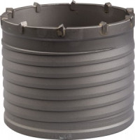 Коронка ЗУБР "ЭКСПЕРТ" буровая, конусная посадка, без оснастки, d=125мм, L=100мм