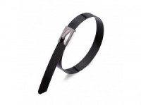 General хомут метал.(нерж.сталь 304) с полимерным покрытием 4,6х600 мм (уп.50шт, цена за уп.) 475353