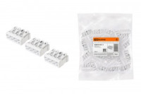 TDM клемма пружинная соединит. КСП4-2L+N+PE, 16А (40 шт, цена за 1 шт.) (40!) SQ0510-0111