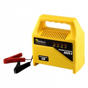 Kolner Зарядное устройство д/аккум. KBCН4, 220В, вых.напр. 12 В, макс.зар.ток  4 А,