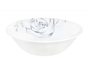 Салатник Эскиз розы 16,5см, 400мл стеклокерамика (кратность 6шт!!!) МФК NRW65T/4