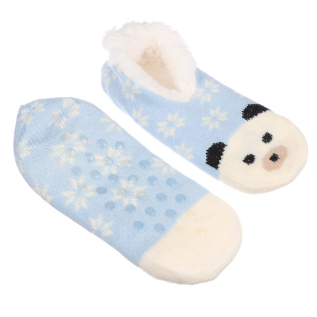 GALANTE Носки с иск.мехом укороченные, р.23-25, 93% полиэстер,7% эластан, цвета в ас-те