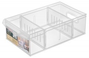 Контейнер универсальный "ROLLY", 2,65л, 150x266x87 мм прозрачный 433218301 Бытпласт