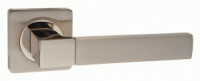 Ручка дверная компл.квадрат.основ. PUERTO Песто никель мат./никель блест. INAL 521-02 SN/NP