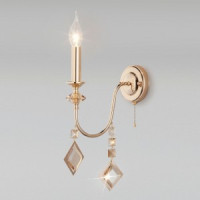 Eurosvet бра E14 1x60W 230х0х415 металл золотой/тонированный Telao 10120/1 a055312