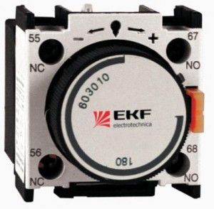 EKF Приставка выдержки времени включения ПВЭ-11 0,1-3сек NO+NC  ctr-st-11