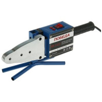 ПОБЕДА Аппарат для сварки пластиковых труб ПОБЕДА, ПТ-2435, 2435 Вт, 6 насадок,метал.кейс,170302435