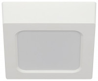 ЭРА св-к накл. св/д даунлайт 12W(860lm) 6500K 6K 122х122х35 квадр. 185-265В IP40 LED 20 57452