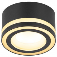 Эра св-к встр. GX53 DK113 BK черный (70)83х65 59788