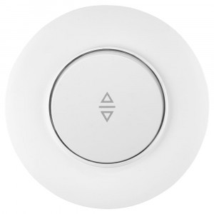 Bylectrica РЕТРО ПРОВАНС круг выкл. перекрестный СУ 1 кл.  белый, (С6/2 10-2462)