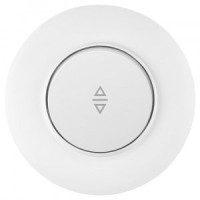 Bylectrica РЕТРО ПРОВАНС круг выкл. перекрестный СУ 1 кл.  белый, (С6/2 10-2462)