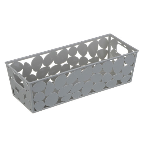 Корзинка для хранения тм VETTA, пластик, 25,5x10x7,5см, 2 цвета