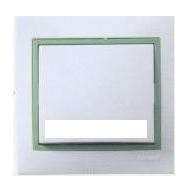 Lezard Мира вставка 1 мест. светло-зеленая (уп. 10шт., цена за 1шт.)  801-0117-701