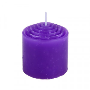LADECOR Набор ароматических свечей, парафин, 3 шт, набор (5x5 см, 5x7,5 см, 5x10 см), лаванда