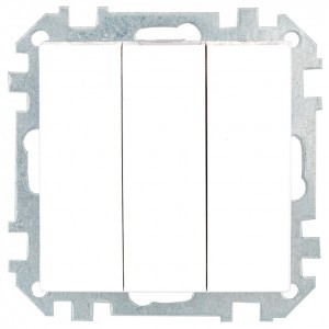 Bylectrica СТИЛЬ мех. 3 кл. выключателя белый, (С0510-529)