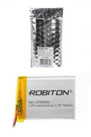 Ак-р Robiton Li-Po LP304560 700mAh 3.7V, 14070