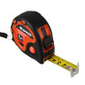 ЕРМАК Рулетка "3 ФИКСАТОРА", 5м х 19мм, 2х-сторонний зацеп, корпус ABS+TPR