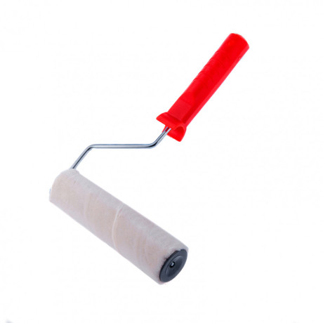 Валик "Велюр" Pro, 180 мм, ворс 4 мм, D 40 мм, D ручки 6 мм, шерсть 50%, полиакрил 50% MTX