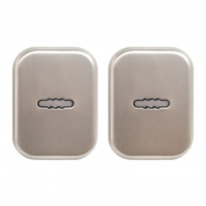 Накладка для сув/м пара) БУЛАТ НДС 04.08 ФОРТЕ матовый никель (10,100)