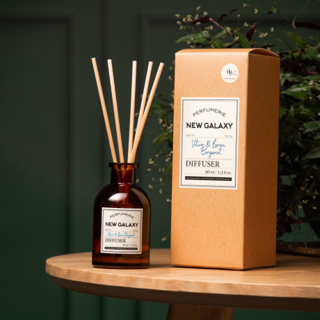 NEW GALAXY Диффузор Perfumerie, Vetiver & Lemon, Bergamot. 40мл
