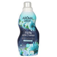 Гель для стирки AROMA DROP 2в1 Aromatherapy Лаванда и ваниль/Свежесть лотоса, п/б, 1000г