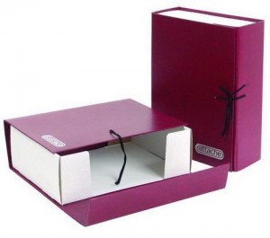 Папка архивная складная Attache,150 мм,красн 117928