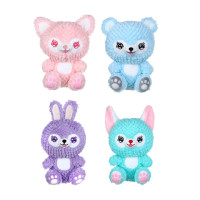 ИГРОЛЕНД Игрушка мягкая &quot;Зверуша&quot; 23 см, полиэстер, 4 диз.