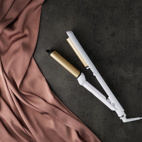 LEBEN Плойка для создания волн, 1 режим нагрева, длина рабочей поверхности 15см, 220-240В, 35Вт