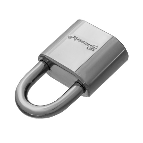 Замок навесной, хромированное покрытие 40 мм Matrix