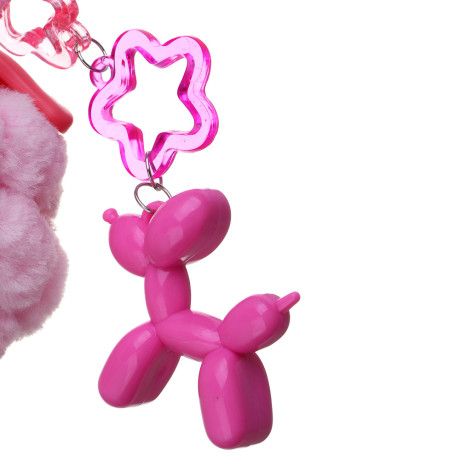 ХОББИХИТ Набор для творчества Брелок "Пушистики", PVC, ABS, 3 дизайна