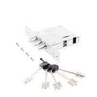 Замок врез BORDER ЗВ8-8Г/1 (сувальдный, 3 ригеля)   \18