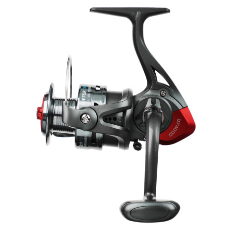 KAIDA Катушка Differ Red, 4000, 3+1, передний фрикцион, металл шпуля, доп. шпуля в компл.