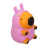 ИГРОЛЕНД Игрушка-антистресс, мялка "Капибара в костюмчике", 10х6,5см, TPR, 4 дизайна