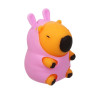 ИГРОЛЕНД Игрушка-антистресс, мялка "Капибара в костюмчике", 10х6,5см, TPR, 4 дизайна