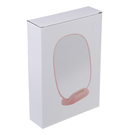 ЮНИLOOK Иллюзия Зеркало настольное с подставкой, полистирол, стекло 21х15см, 3 цвета